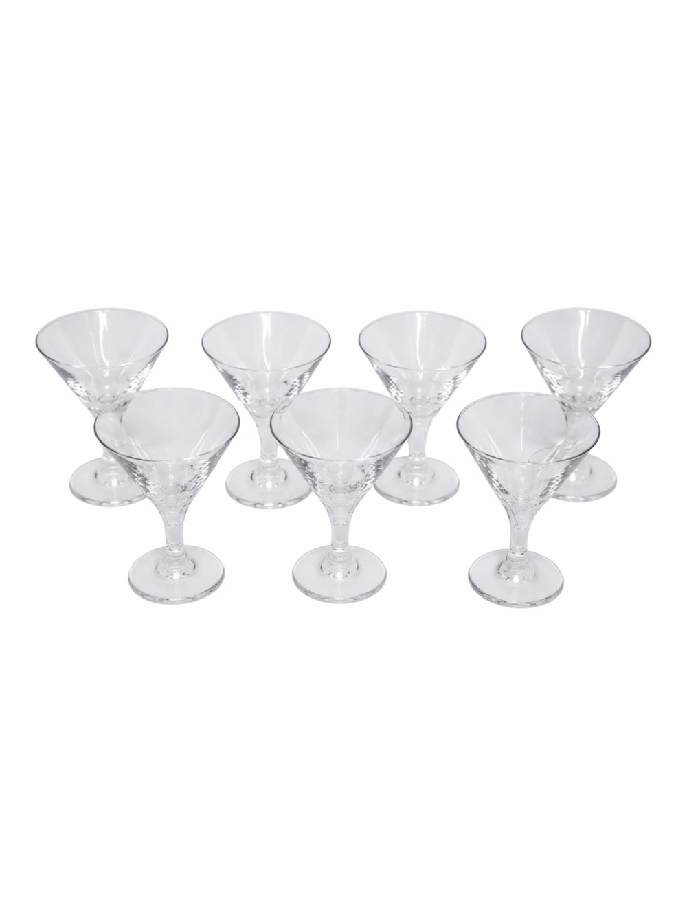 Rachel Zoe Mini‎ Martini Glasses Set of 6 Clear Acrylic Outdoor Drinkware
